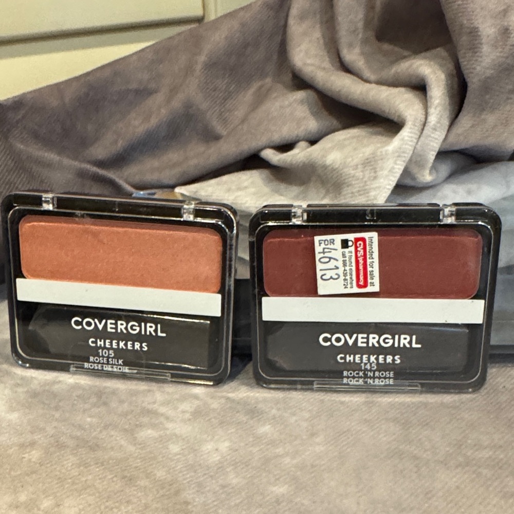 COVERGIRL Cheekers Blush - Rose‎ Silk & Rock 'n Rose